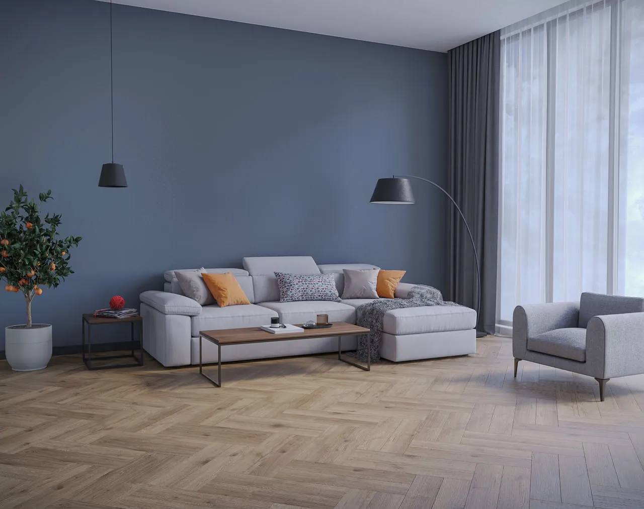 Ламинат My Step Херрингбон Манор+ Дуб Сурин MS3510