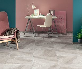 Плитка напольная керамогранит Fino grey R
